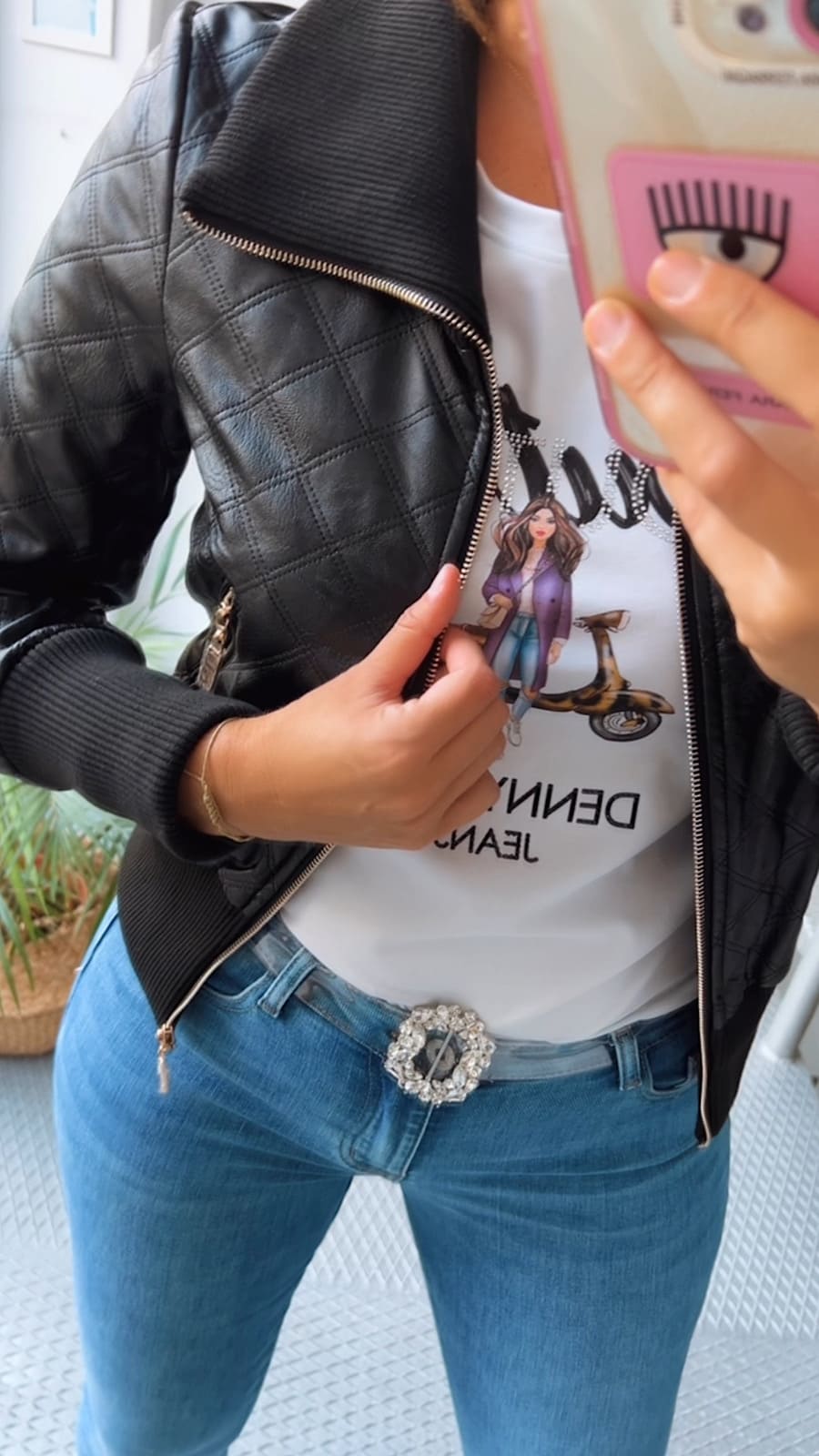 Jeans Flare Detalles Botones - Imagen 9