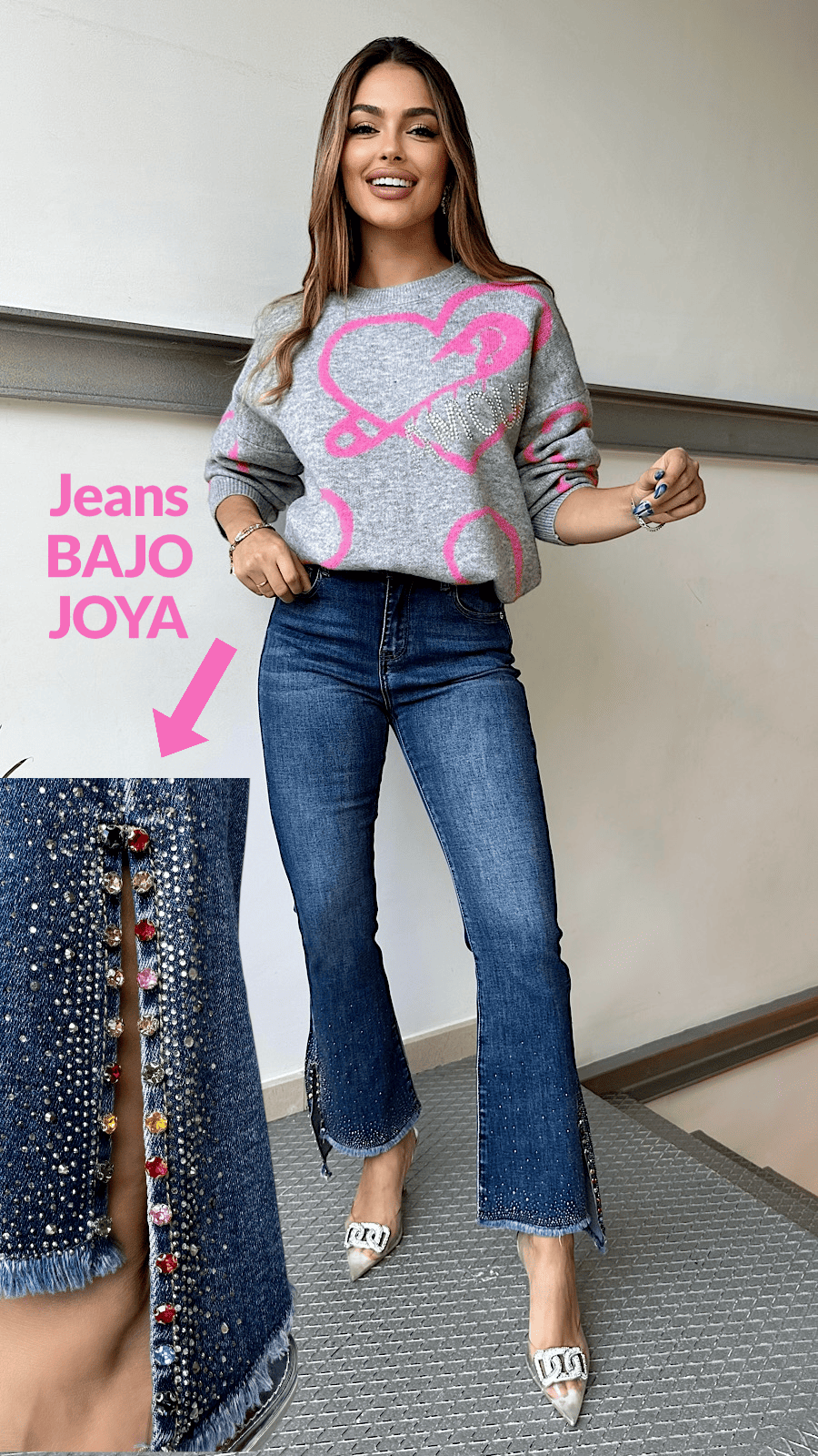 Jeans Joya Bajo Boho Luxury