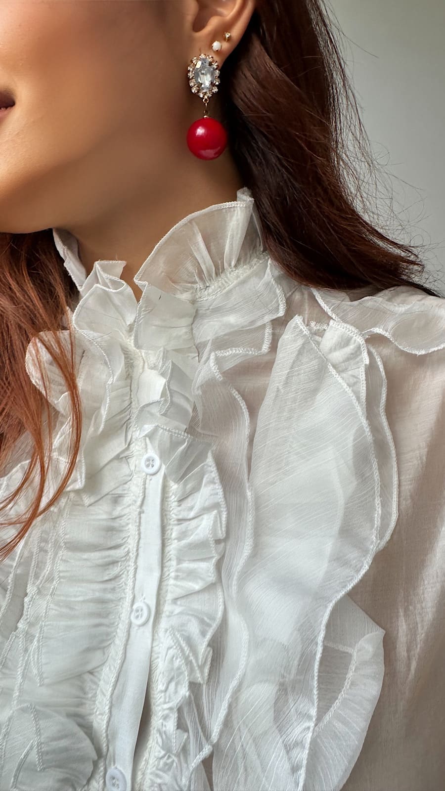Camisa Blanca Romantica Bradley - Imagen 11