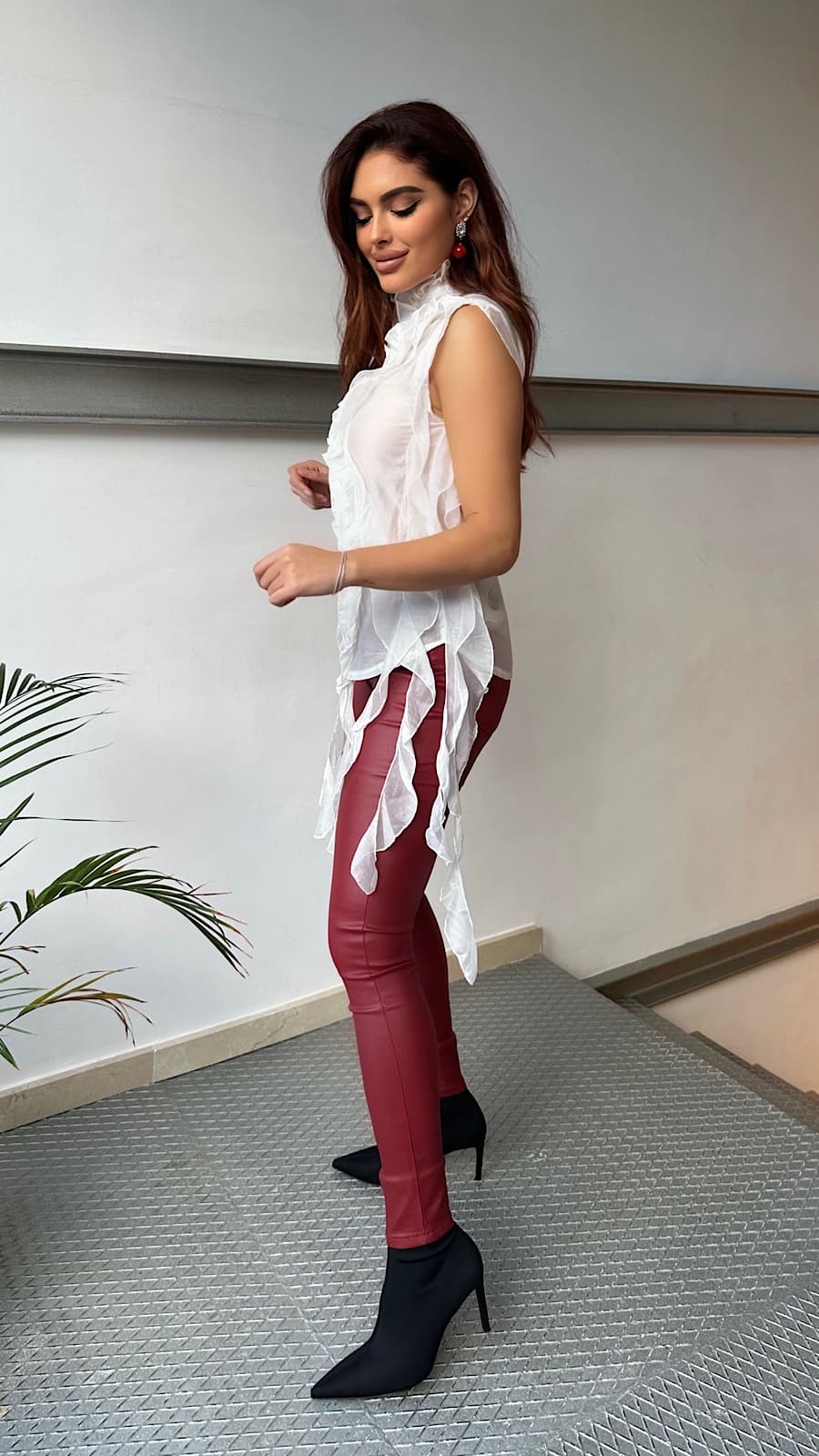 Camisa Blanca Romantica Bradley - Imagen 8