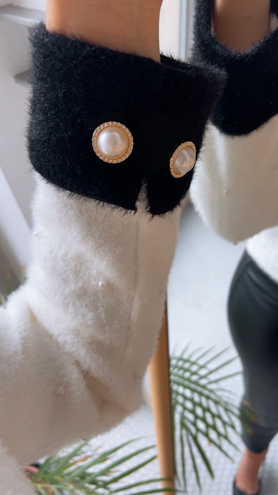 Alternative view of Cárdigan Perlas Chanel Black&White