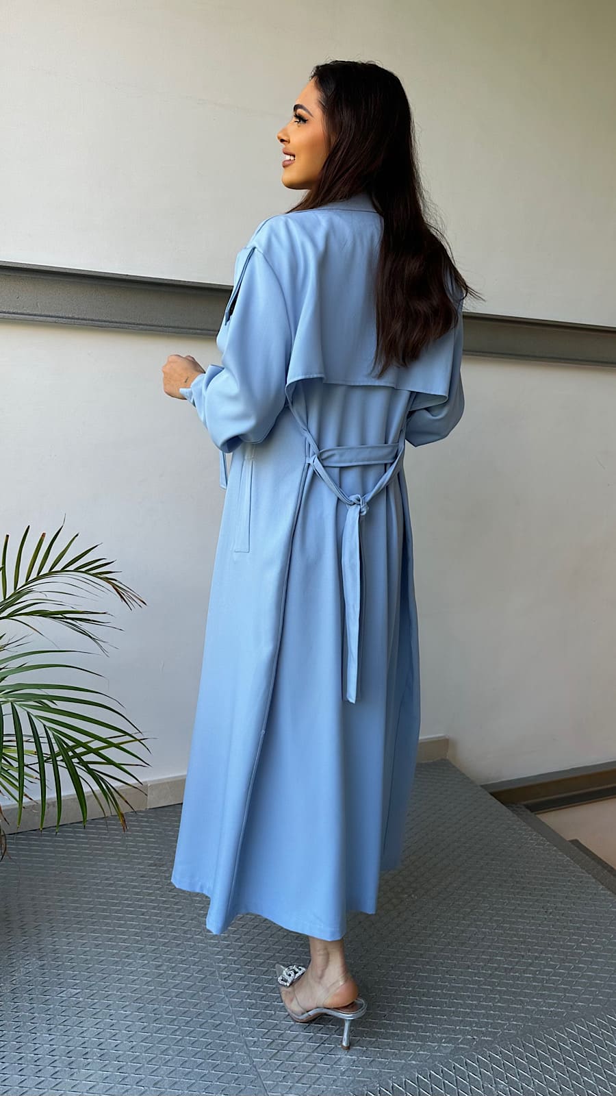 Trench Corina Azul - Imagen 5