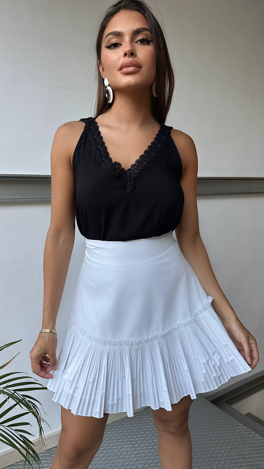 Top Negro Escote Espalda
